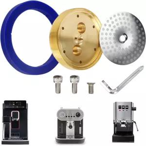 가가와 호환되는 황동 튜닝 키트 - 정밀 스크린 실리콘 개스킷 샤워 홀더 스테인리스 스틸 나사로