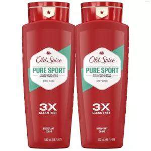 Old Spice 남성용 리프레싱 바디 워시, 높은 내구성, 3X 디펜스, 24/7 샤워 프레쉬, 오래 지속되는 향, 순