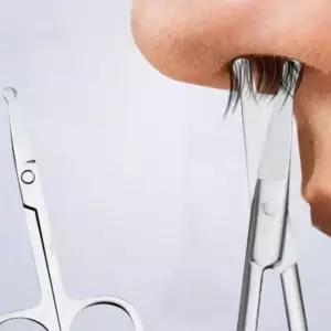 코털 가위 콧털 깎이 둥근날 가위 미용 미니 가위 눈썹 정리 수염 정리