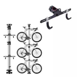 자전거 행거 실내 걸이 압축봉 거치대 튼튼한 스탠드 고리 브라켓