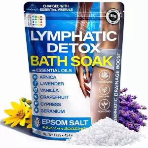 목욕 소금 아르니카 몬타나 포함 I 붓기와 근육통 편안한 진정 목욕 흡수 I 에센셜 오일이 함유된 엡섬 솔