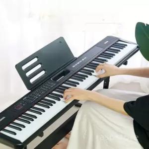 전자피아노 전자키보드 88 건반 휴대용 디지털 블랙