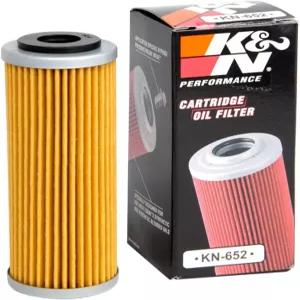 K N 오토바이 오일 필터 고성능 프리미엄 합성유 또는 광유 사용 가능 일부 KTM Husqvarna 차량용 KN-652