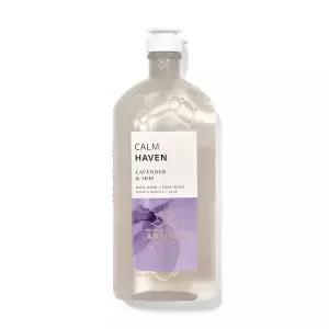 Bath  Body Works Calm Haven 라벤더 아이리스 바디 워시  폼 배스, 294.6ml(10온스)