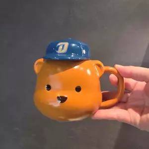 스타벅스 베어리스타 캡 머그 350ml KBO 콜라보 NC다이노스 머그컵 2026