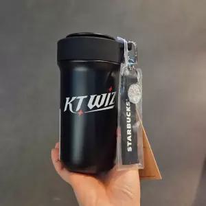 스타벅스 SS 캔쿨러 텀블러 473ml KT위즈 KBO 2026 이름 각인 가능