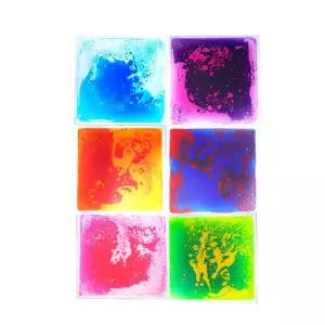 걸음마 유아 장난감 바닥깔개 보드판 6개 끄는 영아