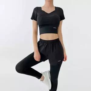 [골드스마일]보온 레깅스 신상 보정 여자레깅스 요가 7부레깅스