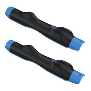 골프 그립 트레이너, 올바른 손 자세를 위한 2팩 트레이닝 보조 도구, 강도, 정밀도, 스윙 스킬을 향상시키는 모든 레벨용 근육 기억 트레이너 연습 파란색