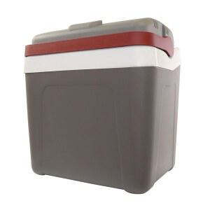 쿨라트론 26 qt 휴대용 쿨러 - 자동차, 캠핑, 여행용 전기 쿨러, 차량, 보트, 트럭, 무빙냉방용 12V 단열 하드사이드 냉장고, , 음식.