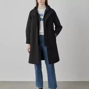 [올리비아로렌]후드 배색 트렌치 쿄트VOCEB5S1331