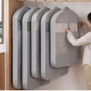 [골드스마일]옷커버 소형 60x10x88 보관 커버 수납 정리함