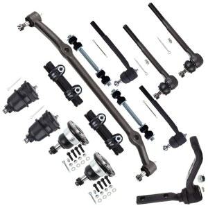 부익 리갈용 14-PC SET 서스펜션 키트, 엘 카미노용 말리부 몬테카를로 폰티악 그랑프리용 - 아이들러 암 타이 로드 엔드 조정 슬리브 스웨이 바 링크 볼 센터