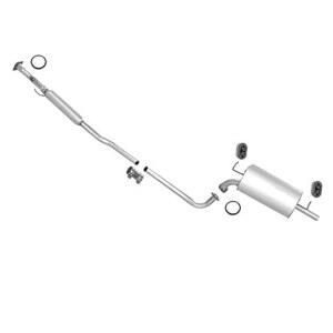 도요타 캠리 1997 1998 1999 2000 2001 2.2L 4기통 엔진 머플러 및 파이프용 중간 공진기 배기 시스템 교체 부품