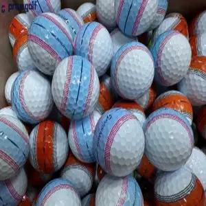 중고 테일러메이드 투어리스폰스 3피스 마카롱볼 A- B+ 10알 중고 로스트볼