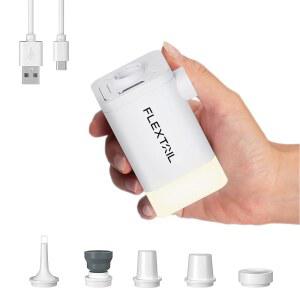 플렉스테일기어 4.5kpa 공기 펌프, LED 조명, 4800mAh 충전식 배터리, 에어 매트, 수영 링, 진공 백을 위한 300L/min 흐름으로 신속한 주입/디플레이션