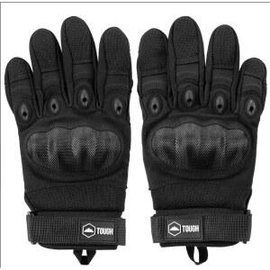 에어소프트 페인트볼 캠핑 하이킹 오토바이 레이싱 스케이트보드용 튼튼한 야외 장갑 - 충격 보호 기능 및 조절 가능