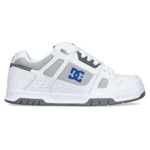 DC 슈즈 코트 그라픽 세, 여성 운동화, 화이트 블루 그레이, 11명 남성
