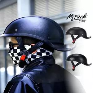 반모스냅 오픈 스쿠터 오토바이반모헬멧 하이바 할리 하프