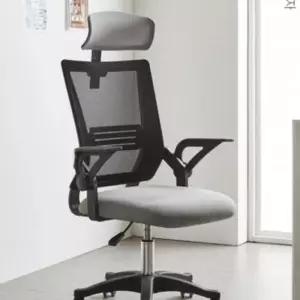 책상의자 컴퓨터 헤드형 파스텔 메쉬 사무용 의자