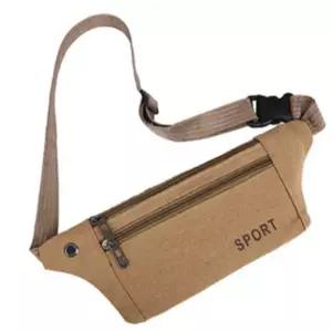 크로스 조절 가능한 미니 힙색 산책 여행용 가방