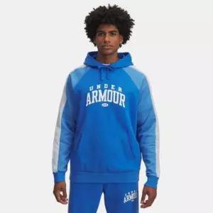 [언더아머]언더아머후드티 RQD 6003958-402 UA 라이벌 플리스 컬러블록