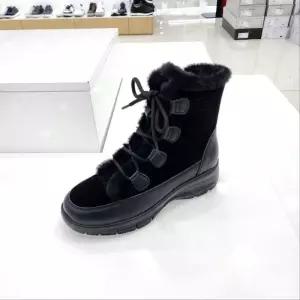 [탠디]by미셸 x24519 소가죽 소재 4m굽 여성 털 내피 초경량 앵글 부츠 cc272