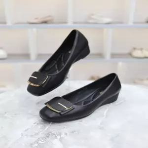 [블리아르]큐빅 여성 캐주얼 웨지힐 펌프스 5cm BLMD501169