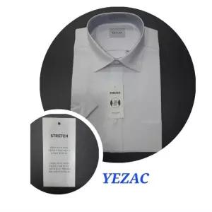 [예작]비침적고 땀배출 좋은 일반핏 드레스셔츠 카라배색  여름반팔 화이트_SC_SC