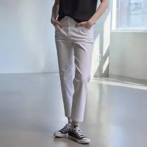 [올리비아로렌]VVCMP5M3471 화이트면배기팬츠_JK