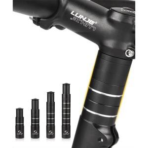 호환 자전거 포크 스템 높이 조절기 85 115 135 150 180 210MM 연장기 로드 마운틴 바이크 핸들바 어댑터