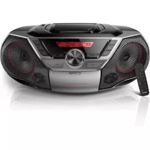 필립스 PX840T 메가 베이스 붐박스 CD플레이어 블루투스 스피커