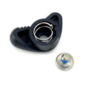 호환 Dahon 오른쪽 왼쪽 접이식 줄기 고정 버클 (볼트 스프링 포함)용 자전거