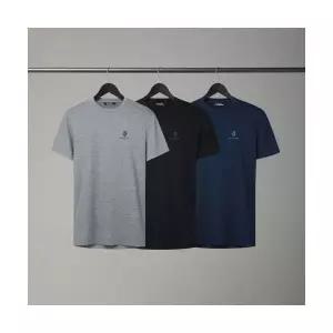 매장정품 BLACKYAK [3 pack] 공용 라운드 트리플 반팔티_MM