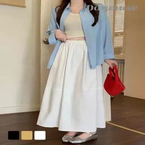 [모어오브]비발디 롱스커트 밴딩 플레어 스커트