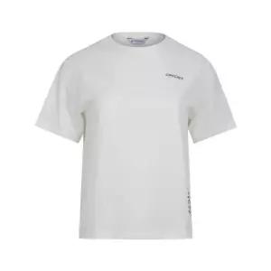 [스파이더]SPYDER 여성 [듀오테크] 세미 크랍 반팔 FM1SPKMCNRS355W-OWH