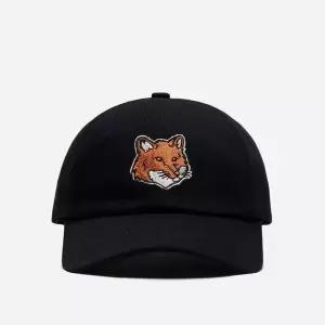[메종키츠네] 메종 키츠네 폭스 헤드 캡 모자 블랙 PM06100WW0096 154301008