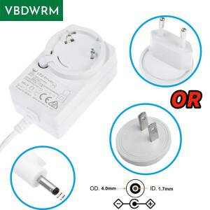 샤오미호환 데스크 램프 1S 미 스마트 LED 프로 예라이트 스타리아호환 전원 케이블 교체용 충전기 12V용