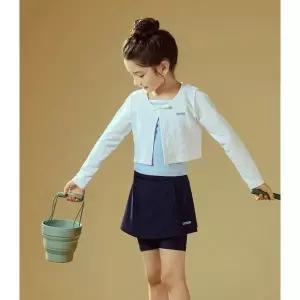 매장정품 ARENA 아레나 여아 셀리 래쉬가드 3PCS 세트 (A6BG1GS01_SBL) 1370296