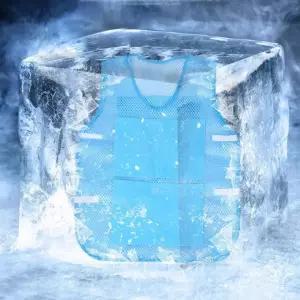 이 작업복 조끼 쿨 얼음 메쉬 아이스 경량 냉방 잘되는 가볍고 8포켓 메쉬소재 쿨조끼 냉