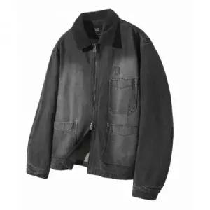 [매장정품] 디미트리블랙 2WAY OG 에센셜 페이드 워싱 미 데님 자켓_블랙 DBD8DJ02VB