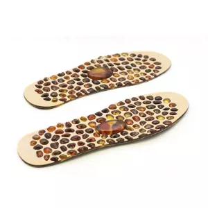 자광 자갈 지압깔창 남성용 여성용 신발창 깔창 jWC8+6txY