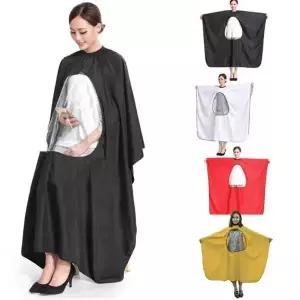 [콩심팥심]핸드폰 이발보 케이프 가운 방수 미용 랩 스마트폰