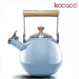 식당주전자 코카코 아쿠아IH 휘슬 인덕션 법랑주전자 1.7L