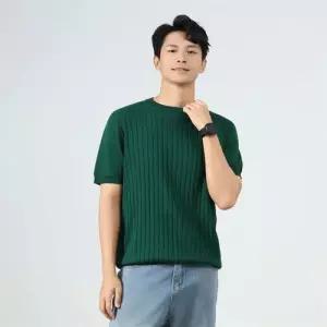 오피스룩 봄 캐주얼 남친 니트 봄여름 데일리 상의 루즈핏 반팔 트렌드 OP1