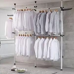 [하프클럽/셀러허브]행거 옷걸이행거 벽걸이행거 행거선반 4단 38mm