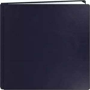 Pioneer 포토 앨범 20페이지 가족 보물 고급 네이비 블루 본디드 가죽 커버 스크랩북 8.5 x 11인치