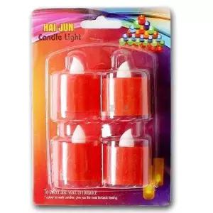 [하프클럽/셀러허브]LED 양초 라이트 4P 분위기양초 가짜양초