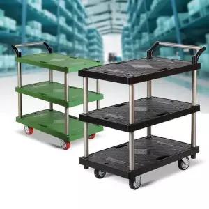 [하프클럽/셀러허브]플라스틱 써빙카 대차 대 웨곤 드레싱카트 3단