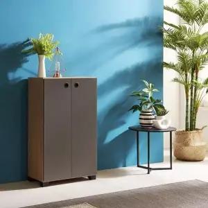 [하프클럽/셀러허브]그레이 중형 수납장 600 신발장